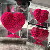 Three-Dimensional Heart Rose