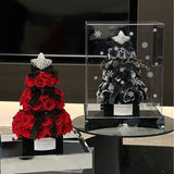 Christmas Rose Tower