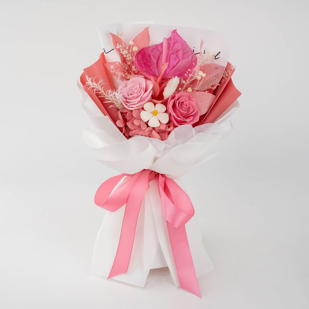 Preserved flowers bouquets