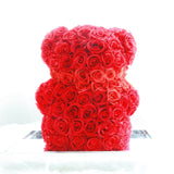 Classic Bear with Red Roses