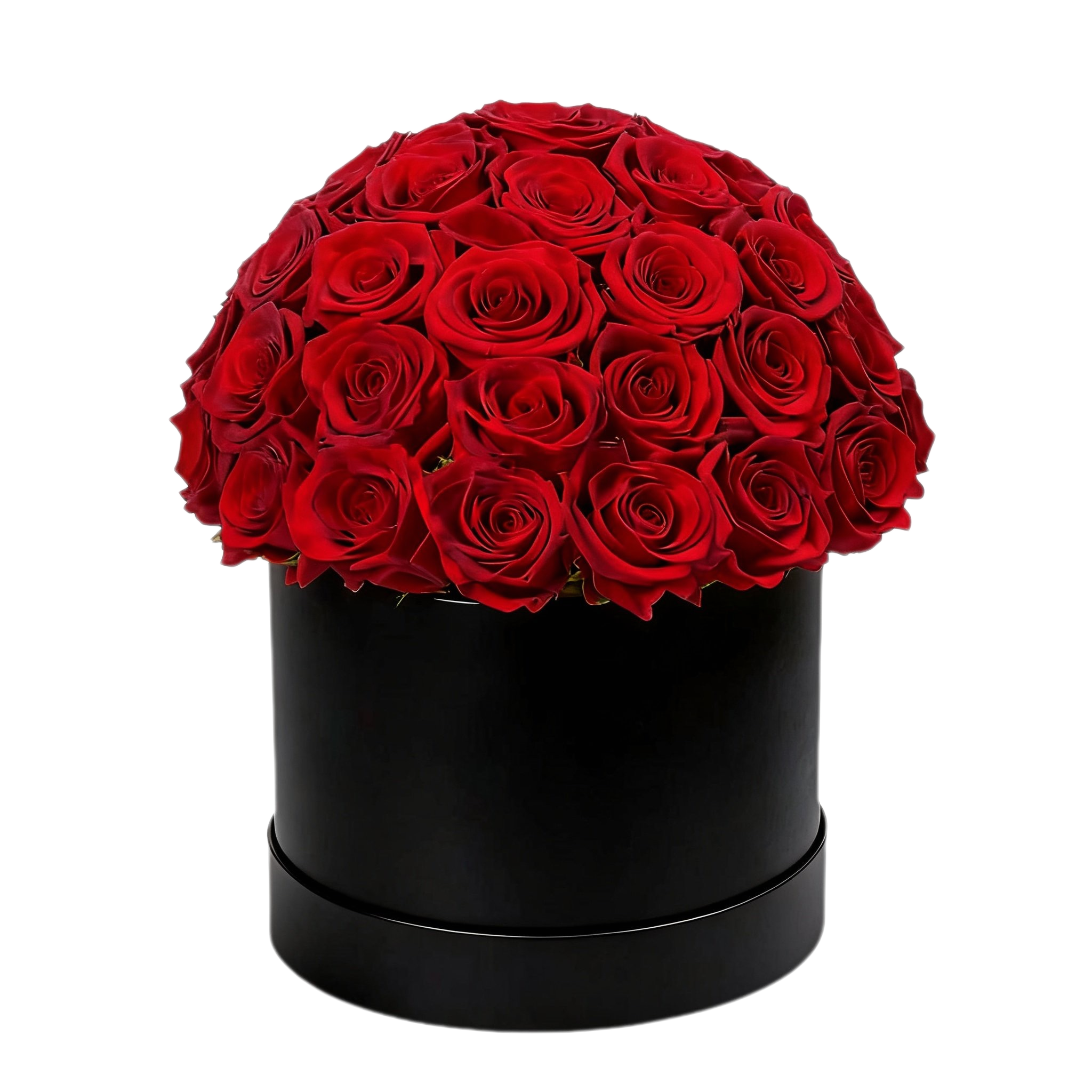 35 Red Roses Dome