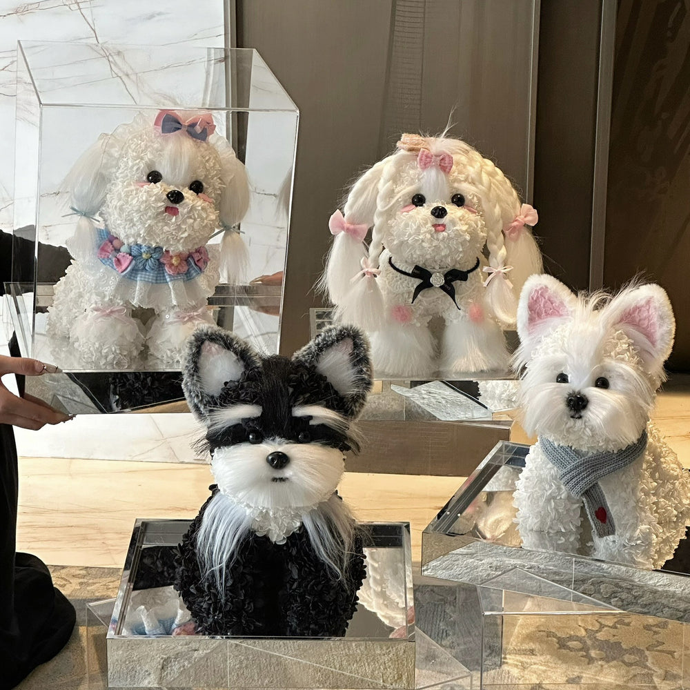 Our Maltese Dog Eternal Flower Ornament designed to express love and affection, this creative gift box blends cuteness with sophistication — perfect for romantic confessions, anniversaries, birthdays, or Valentine’s Day surprises. Bloom 3+ years.