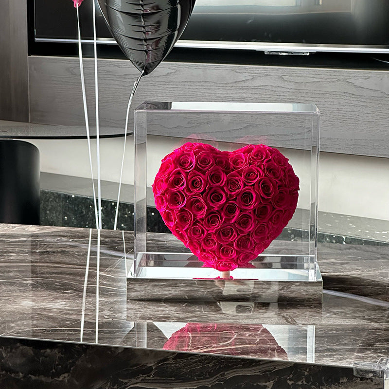Discover timeless romance with the 3D Heart Rose — a luxurious preserved flower that captures eternal love in vibrant, lasting beauty. Perfect for gifting or elegant décor, it’s a symbol of sophistication and devotion.