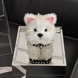 Charm your loved ones with our West Highland Cute Puppy Eternal Flower Gift Box, a luxurious preserved flower arrangement perfect for newborns, birthdays, anniversaries and romantic surprises. Bloom 3+years.