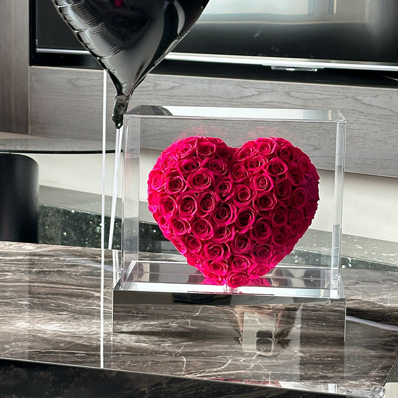 Discover timeless romance with the 3D Heart Rose — a luxurious preserved flower that captures eternal love in vibrant, lasting beauty. Perfect for gifting or elegant décor, it’s a symbol of sophistication and devotion.