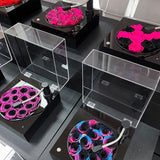 Preserved Roses Black Medium Gramophone